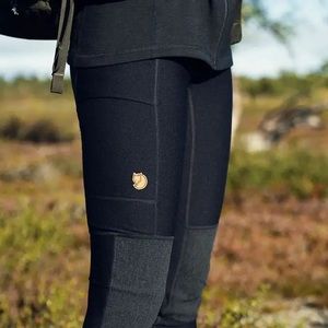Fjallraven Abisko Trekking Tights - Small / Black